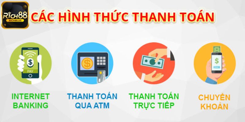 Lưu ý khi gửi rút tiền tại Rich88