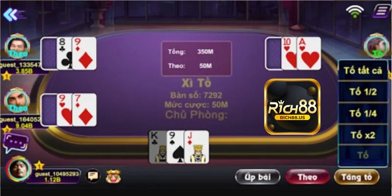 Thuật ngữ Xì tố Rich88 các cao thủ thường dùng